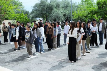 "Bir kərə yüksələn bayraq" adlı intellektual məktəb çempionatının zona mərhələsi təşkil olunub 