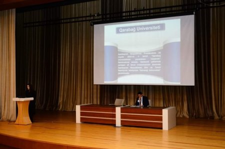 Ağdaşda Qarabağ Universitetinə tələbə qəbulu barədə maarifləndirici görüş təşkil olunub
