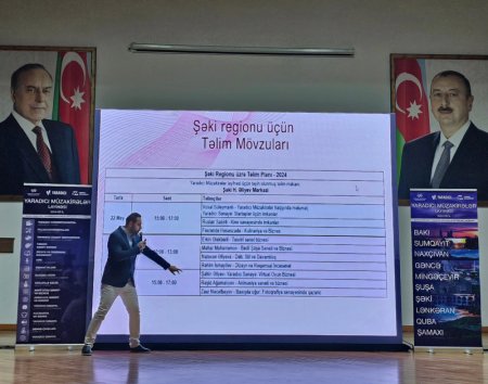 Şəkidə “Yaradıcı müzakirələr” adlı layihə həyata keçirilib