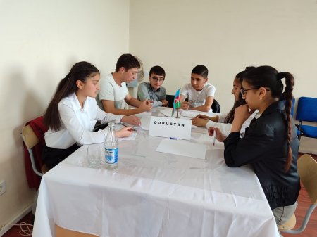 "Bir kərə yüksələn bayraq" adlı intellektual məktəb çempionatının zona mərhələsi təşkil olunub 
