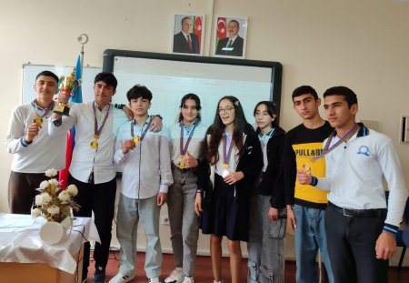 "Bir kərə yüksələn bayraq" adlı intellektual məktəb çempionatının zona mərhələsi təşkil olunub 