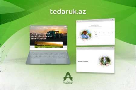 İyunun 1-dən “tedaruk.az” portalında ərzaq məhsullarına dair tələbatların yerləşdirilməsinə başlanır