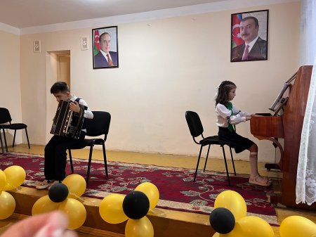 Uşaq musiqi və incəsənət məktəblərində yekun konsertlər keçirilib
