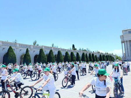 Təhsil işçilərimiz "ECOVELOFEST"-də iştirak ediblər
