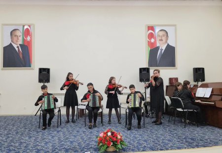 Uşaq musiqi və incəsənət məktəblərində hesabat konsertləri keçirilib