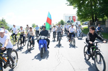 “03 İyun-Dünya Velosiped Günü” münaibətilə veloyürüş keçirildi