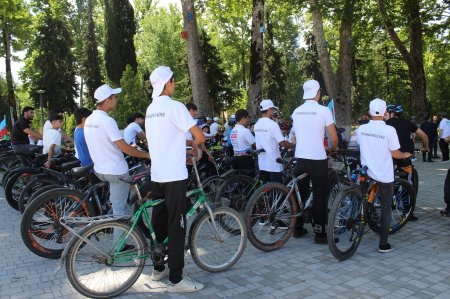 “03 İyun-Dünya Velosiped Günü” münaibətilə veloyürüş keçirildi