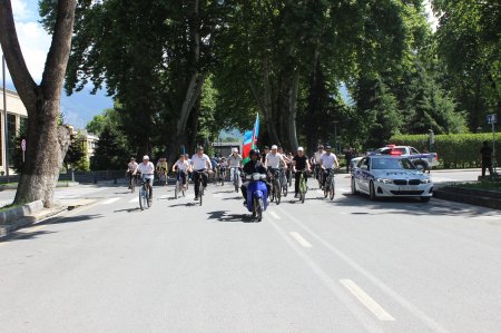 “03 İyun-Dünya Velosiped Günü” münaibətilə veloyürüş keçirildi