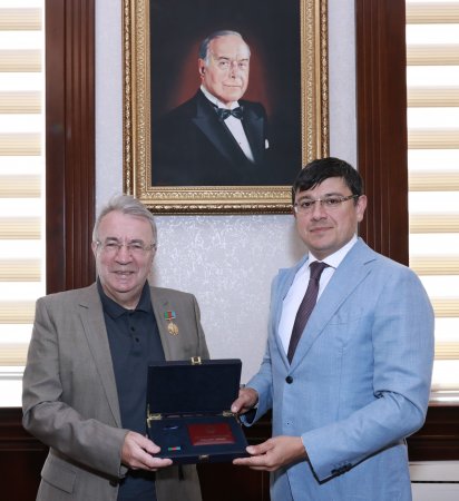 Tanınmış azərbaycanlı alim Dövlət Komitəsində olub