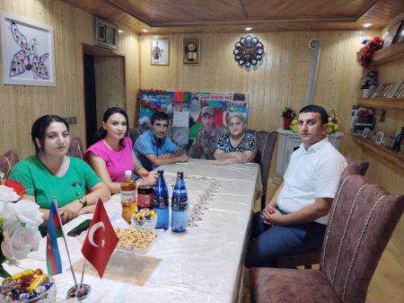Ağdaş, Göyçay, Kürdəmir, Ucar və Zərdab rayonlarında Şəhid ailələri ziyarət olunmuş, bayram sovqatı təqdim edilmişdir