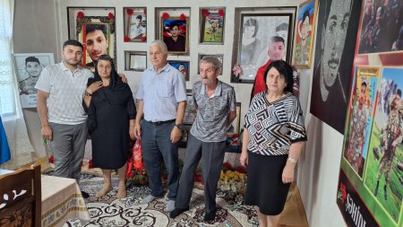 Ağdaş, Göyçay, Kürdəmir, Ucar və Zərdab rayonlarında Şəhid ailələri ziyarət olunmuş, bayram sovqatı təqdim edilmişdir