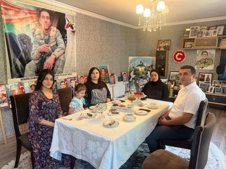 Ağdaş, Göyçay, Kürdəmir, Ucar və Zərdab rayonlarında Şəhid ailələri ziyarət olunmuş, bayram sovqatı təqdim edilmişdir