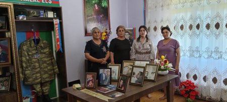 Mingəçevir şəhərində və Yevlax rayonunda Şəhid ailələri ziyarət olunmuş, bayram sovqatı təqdim edilmişdir