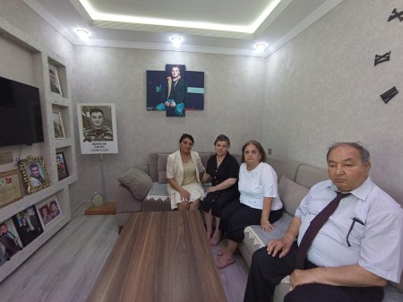 Mingəçevir şəhərində və Yevlax rayonunda Şəhid ailələri ziyarət olunmuş, bayram sovqatı təqdim edilmişdir