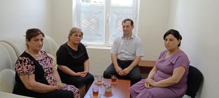 Mingəçevir şəhərində və Yevlax rayonunda Şəhid ailələri ziyarət olunmuş, bayram sovqatı təqdim edilmişdir