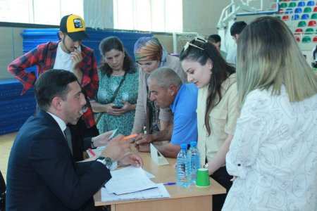 Qobustan rayonunda baş tutan əmək yarmarkasında Dağlıq Şirvan Regional Mədəniyyət İdarəsi də iştirak edib