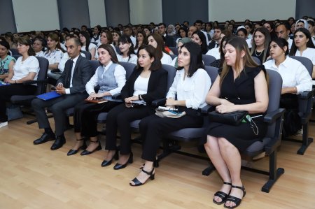 “Təhsil işçiləri üçün idarəetmə və peşəkar inkişaf proqramı”nın qiymətləndirmə mərhələsindən uğur qazanan namizədlərlə görüş