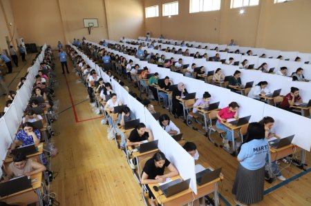 Müəllimlərin işə qəbulu müsabiqəsinin test imtahanı mərhələsi yekunlaşıb