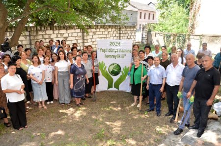 Qazaxda "Yaşıl dünya naminə həmrəylik ili" ilə əlaqədar tədbir keçirilib