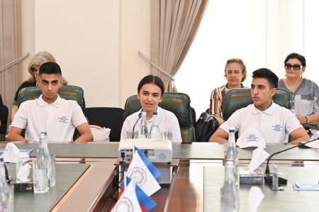 “Qərbi Azərbaycana qayıdış” olimpiadasının qalibləri ilə görüş