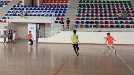 "İdman hamı üçün" layihəsi çərçivəsində minifutbol üzrə ustad dərsi təşkil olunub