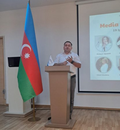 Media Tədris Mərkəzi “Media və Gənclər” mövzusunda tədbir keçirdi