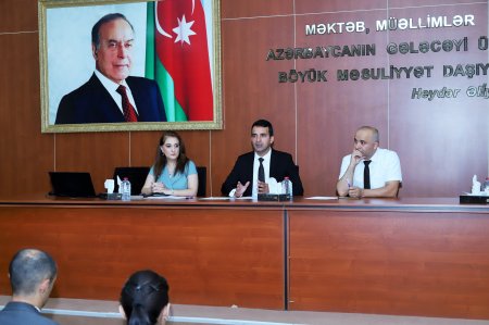 İcma əsaslı məktəbəqədər təhsil xidmətlərinin təşkili ilə bağlı elan olunan qrant müsabiqədə iştirakla bağlı maarifləndirici görüş