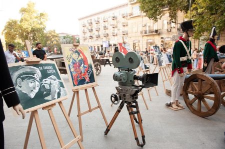 Azərbaycan Kinosu Günü çərçivəsində kinematoqrafiyamızla bağlı sərgi təşkil olunub