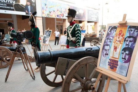 Azərbaycan Kinosu Günü çərçivəsində kinematoqrafiyamızla bağlı sərgi təşkil olunub