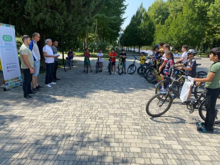 "12 Avqust – Beynəlxalq Gənclər Gunü" münasibətilə yeniyetmələr arasında velosiped  idman növü üzrə İsmayıllı rayon turniri keçirildi