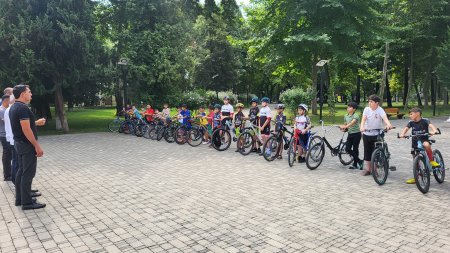 "12 Avqust – Beynəlxalq Gənclər Gunü" münasibətilə yeniyetmələr arasında velosiped  idman növü üzrə İsmayıllı rayon turniri keçirildi