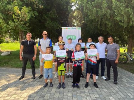 "12 Avqust – Beynəlxalq Gənclər Gunü" münasibətilə yeniyetmələr arasında velosiped  idman növü üzrə İsmayıllı rayon turniri keçirildi