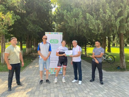 "12 Avqust – Beynəlxalq Gənclər Gunü" münasibətilə yeniyetmələr arasında velosiped  idman növü üzrə İsmayıllı rayon turniri keçirildi