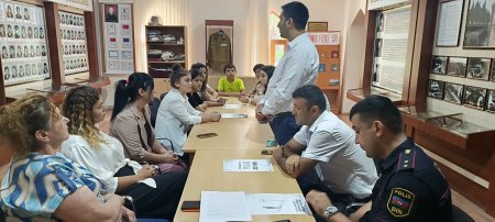 "Narkomaniyaya yox deyək" mövzusunda maarifləndirici tədbir keçirilib