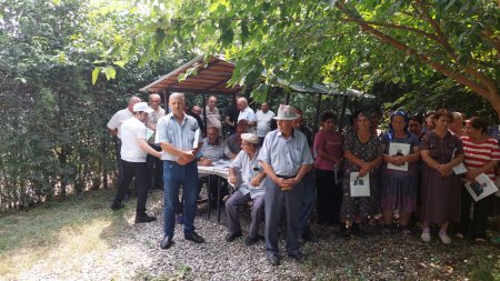 Novruzəli Davud oğlu Aslanovun (Novruz Aslan)  təbliğat planına uyğun olaraq ikinci görüşü İsmayıllı rayonunun Gəraybəyli kəndində oldu