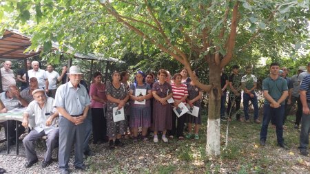 Novruzəli Davud oğlu Aslanovun (Novruz Aslan)  təbliğat planına uyğun olaraq ikinci görüşü İsmayıllı rayonunun Gəraybəyli kəndində oldu