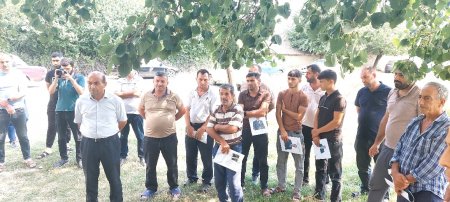 Novruz Aslan Xəlilli kəndində seçicilərlə görüşdü