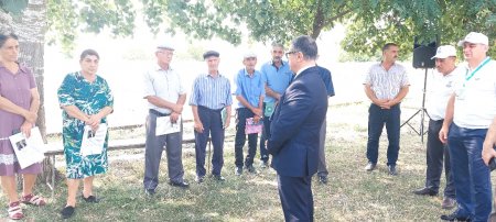Novruz Aslan Xəlilli kəndində seçicilərlə görüşdü