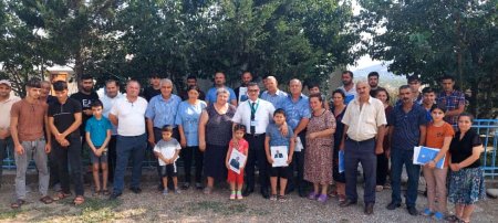 Novruz Aslan Eyyubbəyli kəndində seçicilərlə görüşüb