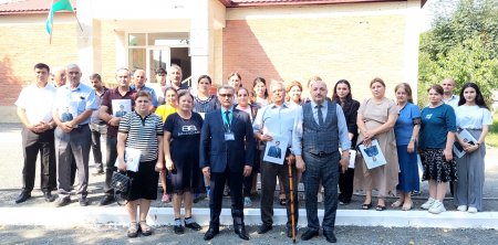 Novruz Aslan Talış kəndində seçicilərlə görüşüb