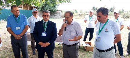Novruz Aslan Hacıhətəmli kəndində seçicilərlə görüşüb
