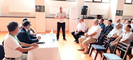 Novruz Aslan İvanovka qəsəbəsində seçicilərlə görüşüb