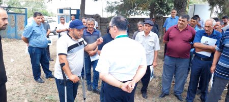 Novruz Aslan Soltankənd kəndində seçicilərlə görüşüb