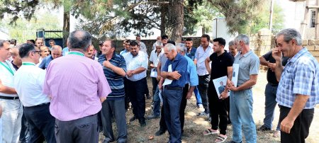 Novruz Aslan Soltankənd kəndində seçicilərlə görüşüb