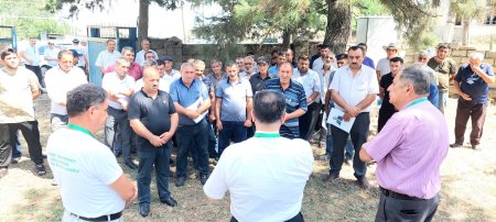 Novruz Aslan Soltankənd kəndində seçicilərlə görüşüb