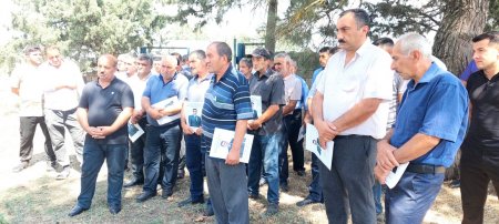 Novruz Aslan Soltankənd kəndində seçicilərlə görüşüb