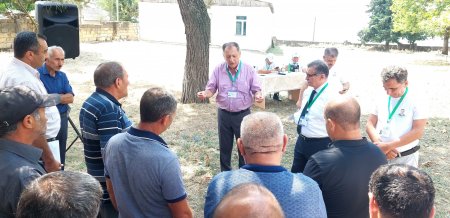 Novruz Aslan Soltankənd kəndində seçicilərlə görüşüb