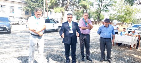 Novruz Aslan Uştal kəndində seçicilərlə görüşüb