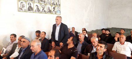 Novruz Aslan Qalınçaq, Mücəftaran və Göytəpə kəndlərinin seçiciləri ilə görüşüb