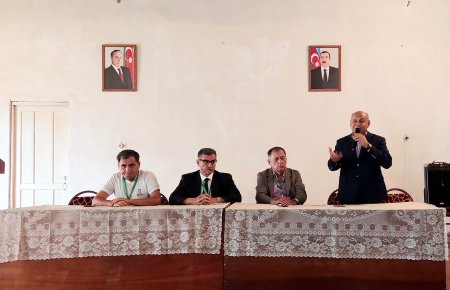 Novruz Aslan Qalınçaq, Mücəftaran və Göytəpə kəndlərinin seçiciləri ilə görüşüb